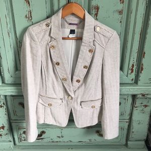 White House Black Market Beige Blazer